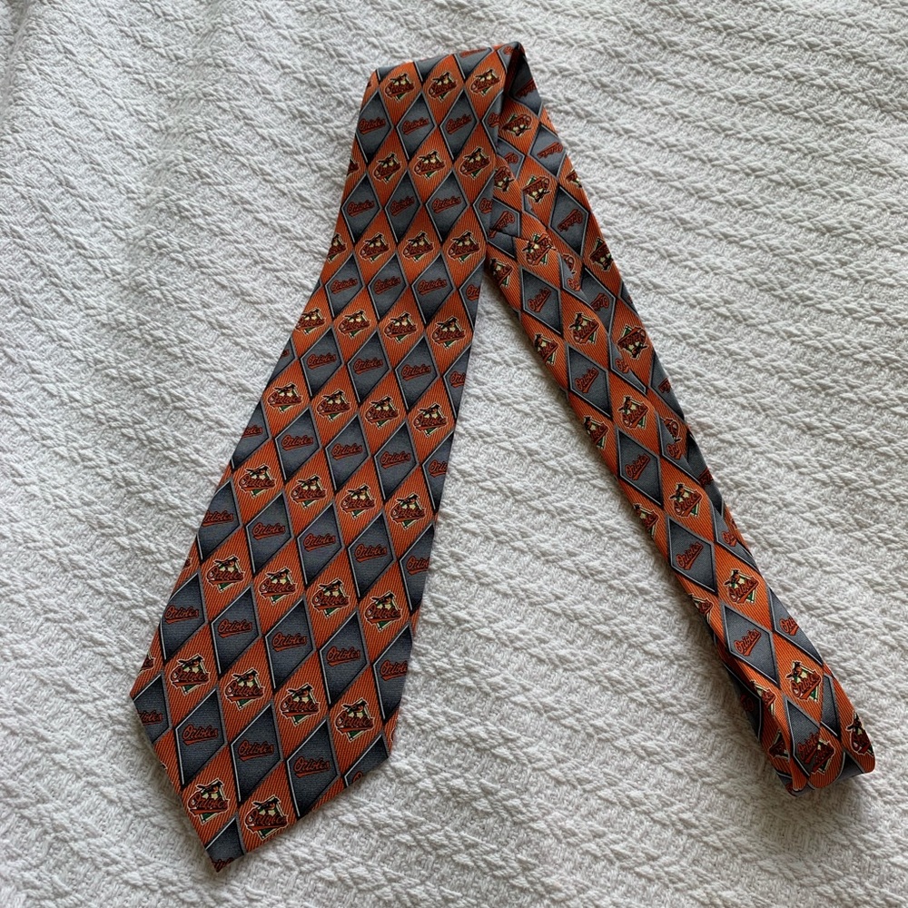 Orioles Neck Tie - Picture 3 of 4